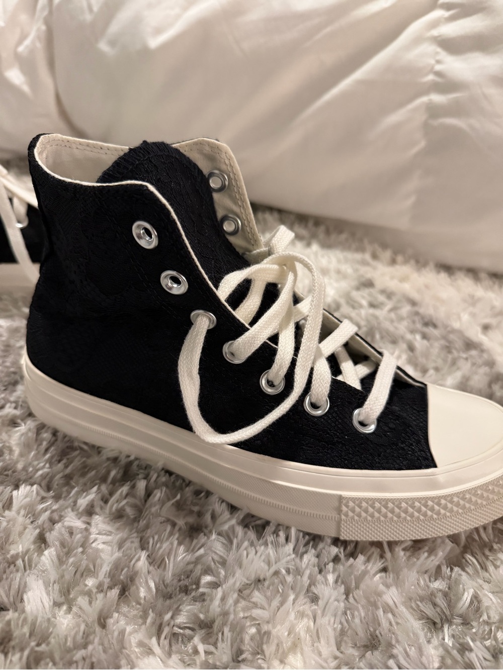 Converse Black High Top All Star Sneakers - Picture 4 of 9